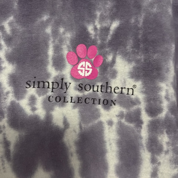 Simply Southern Tie-Dye Long Sleeve Shirt Size: S - Picture 2 of 6